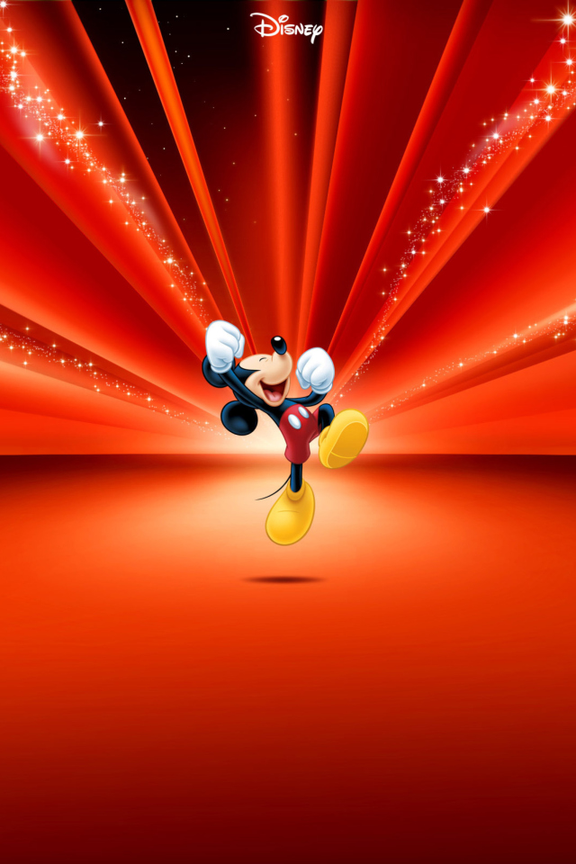 Fondo de pantalla Mickey 640x960