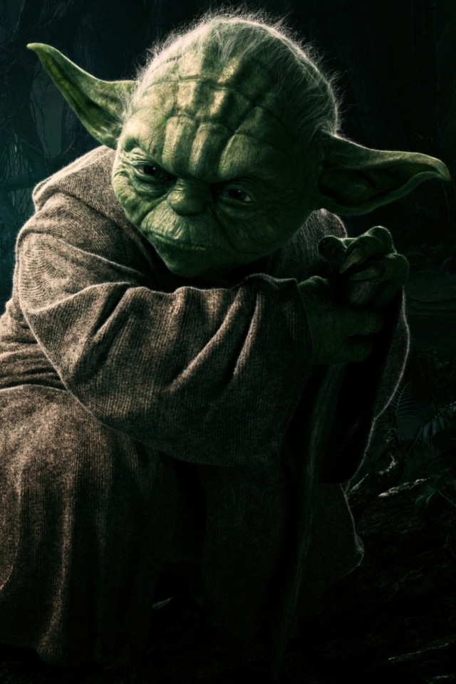 Jedi Master Yoda wallpaper 640x960