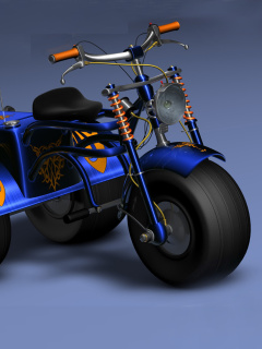 Fondo de pantalla Tricycle 240x320