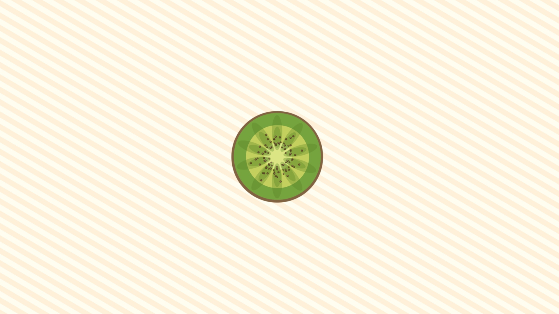 Kiwi Illustration wallpaper 1920x1080