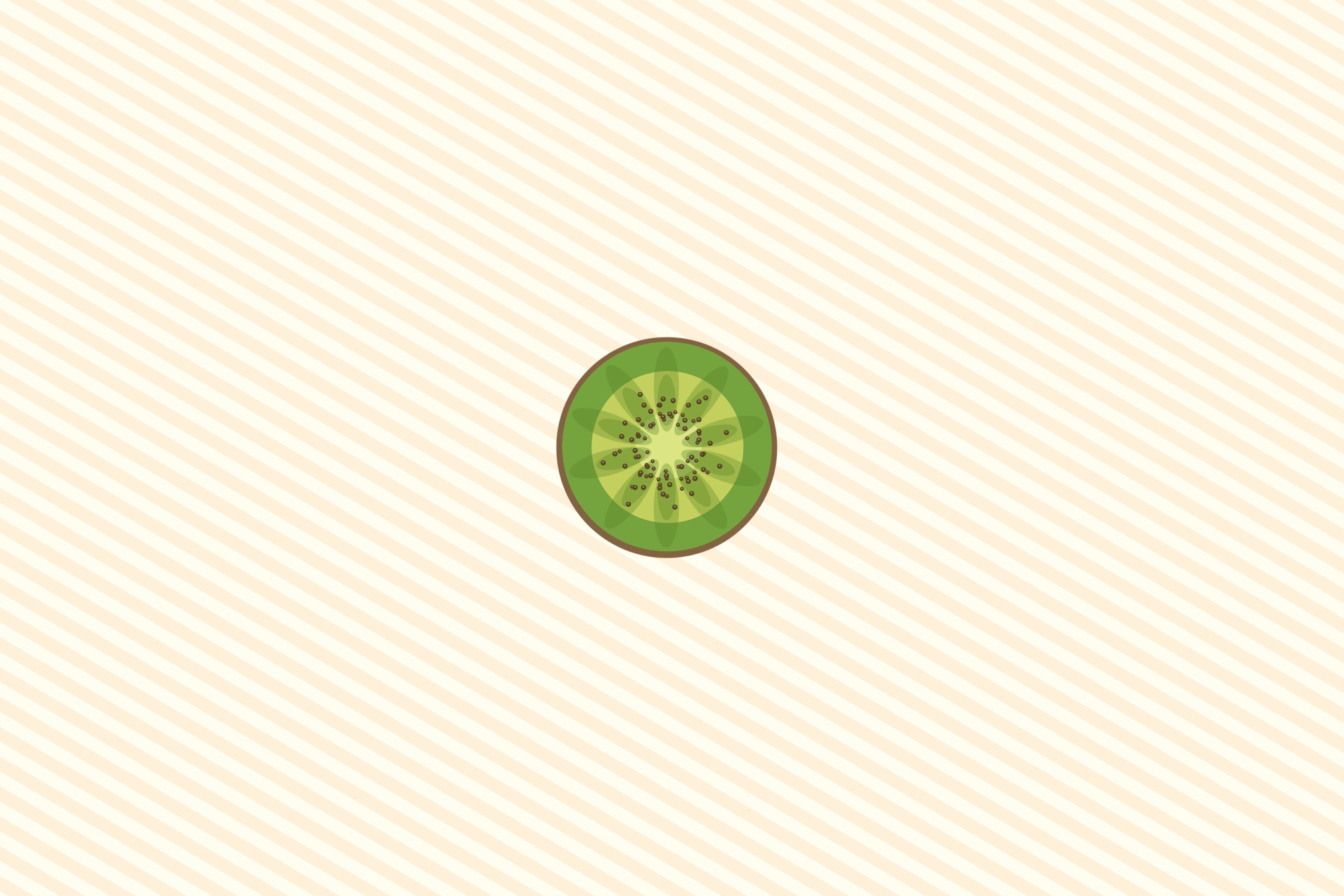 Обои Kiwi Illustration 2880x1920