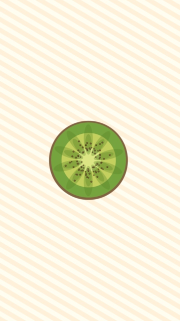 Fondo de pantalla Kiwi Illustration 360x640