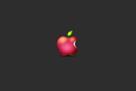 Das Red Apple Wallpaper 480x320