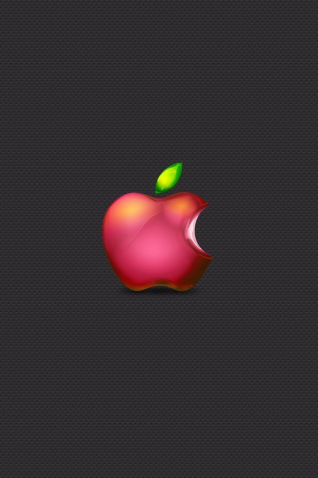 Das Red Apple Wallpaper 640x960