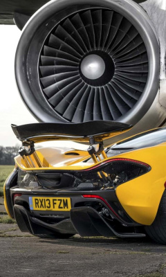 Fondo de pantalla Mclaren P1 240x400