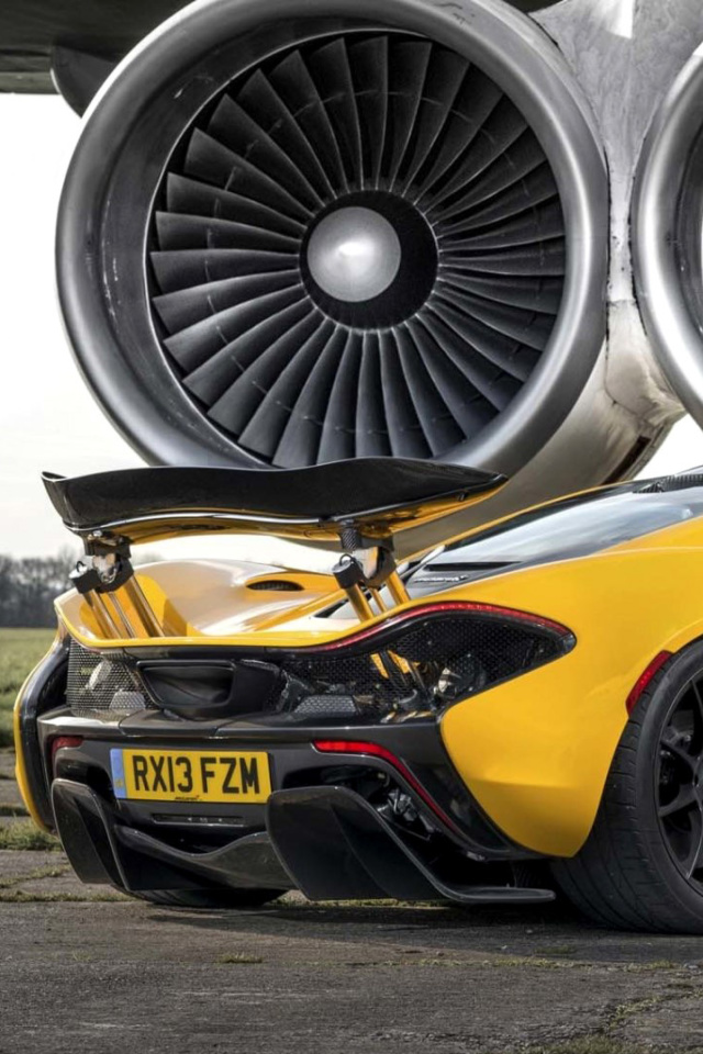 Fondo de pantalla Mclaren P1 640x960