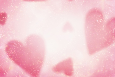 Pink Hearts wallpaper 480x320
