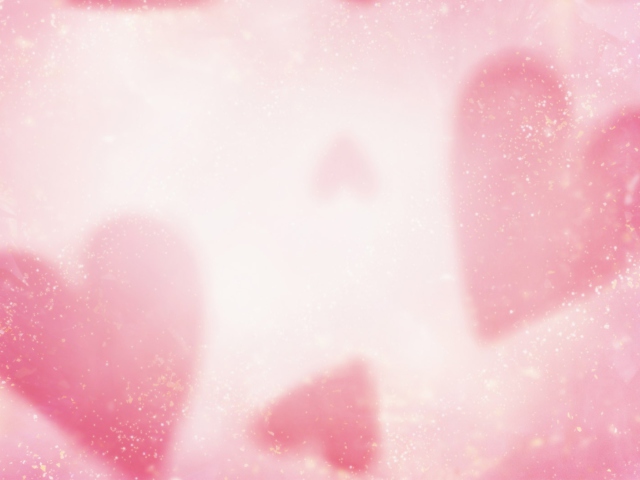 Das Pink Hearts Wallpaper 640x480