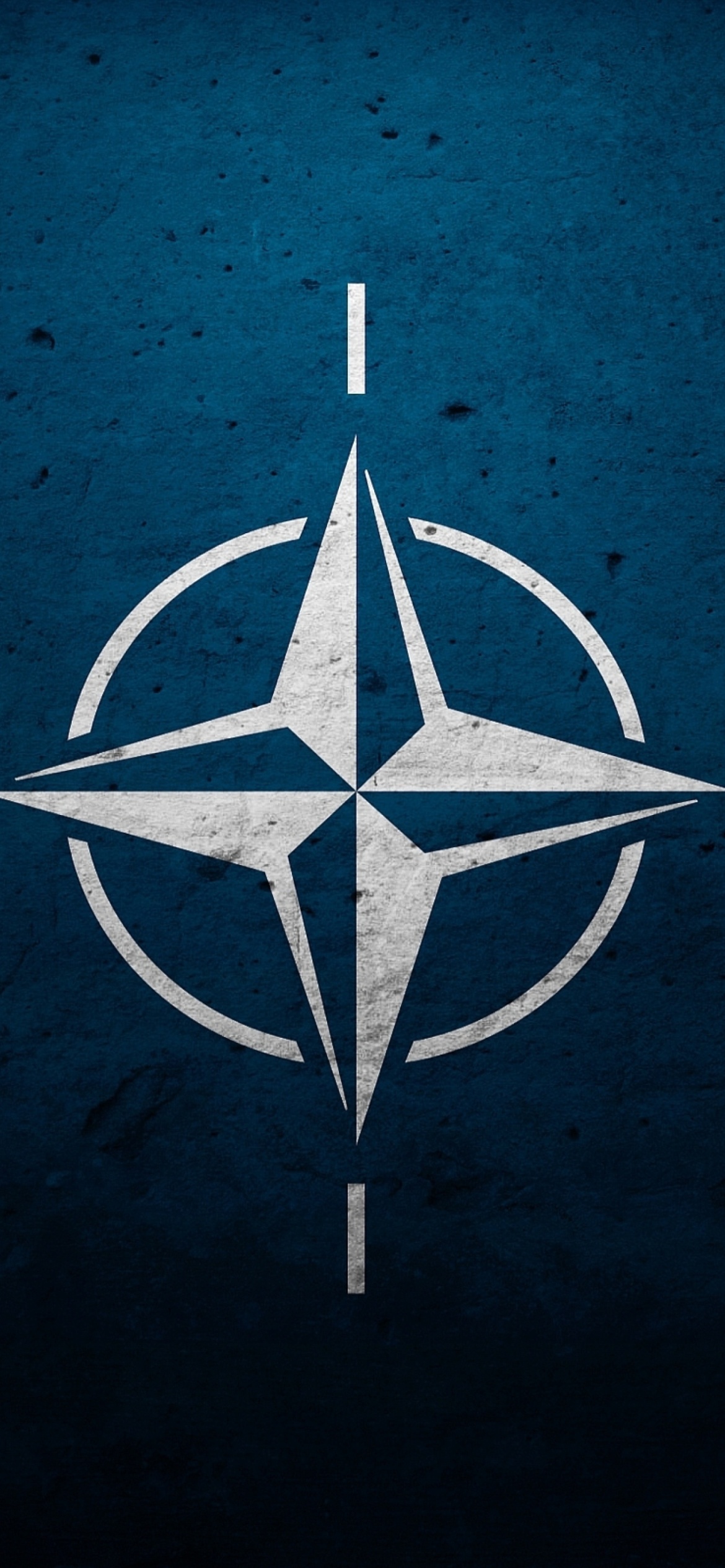 Flag of NATO wallpaper 1170x2532