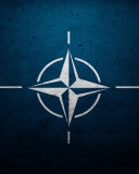 Das Flag of NATO Wallpaper 128x160