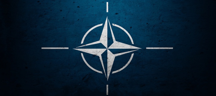 Flag of NATO wallpaper 720x320