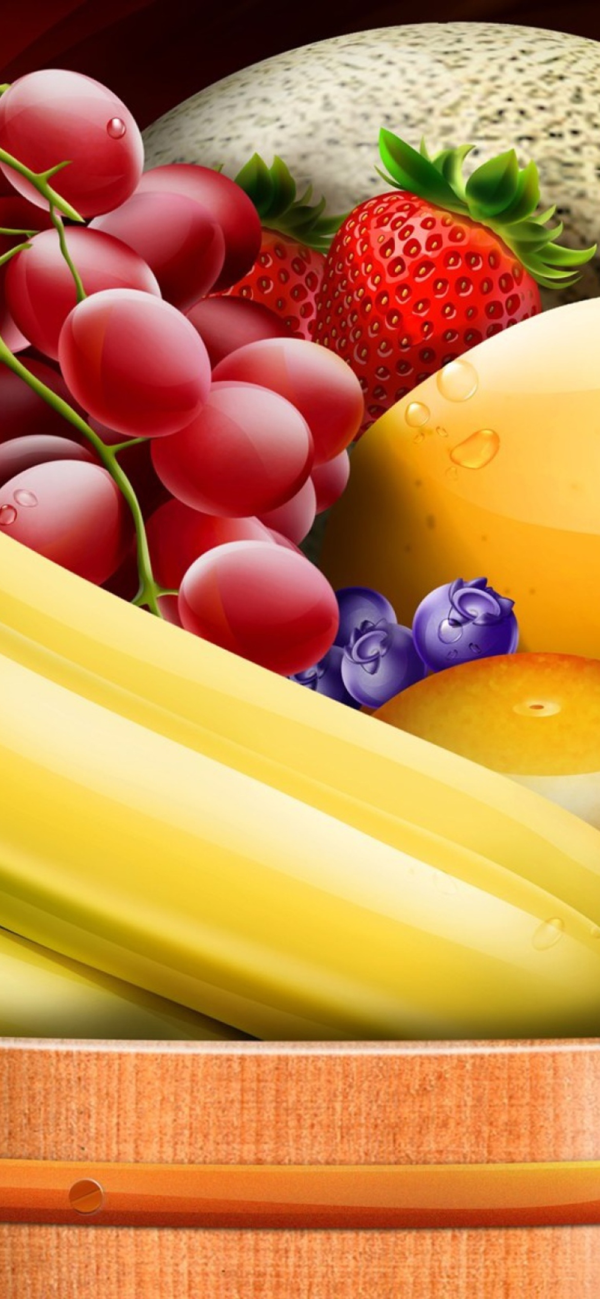 Fruits And Berries wallpaper 1170x2532