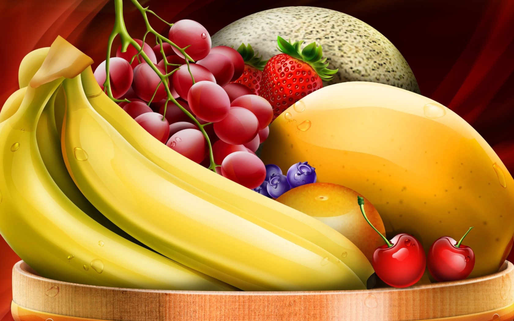 Fruits And Berries wallpaper 1680x1050