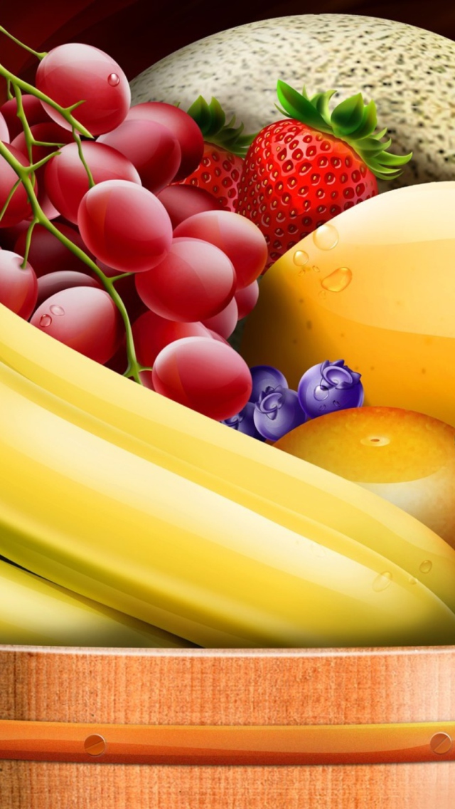 Fondo de pantalla Fruits And Berries 640x1136