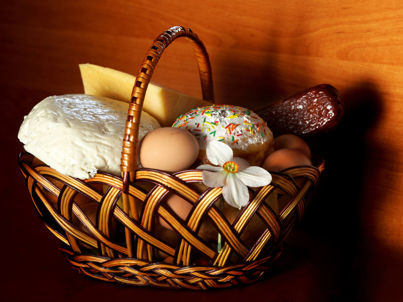 Das Easter Basket Wallpaper 1400x1050