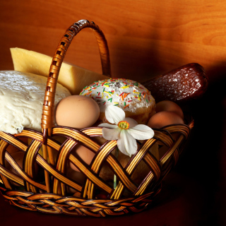 Easter Basket sfondi gratuiti per iPad