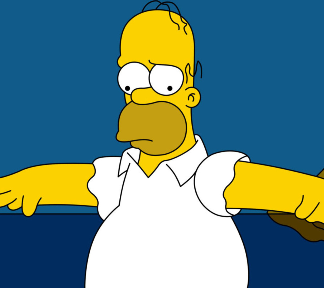 Fondo de pantalla Homer Simpson 1080x960