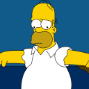 Fondo de pantalla Homer Simpson 128x128