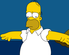 Обои Homer Simpson 220x176