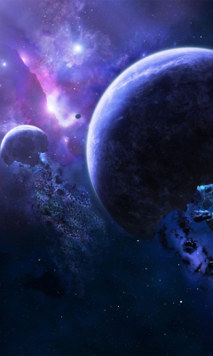 Space Asteroids screenshot #1 240x400