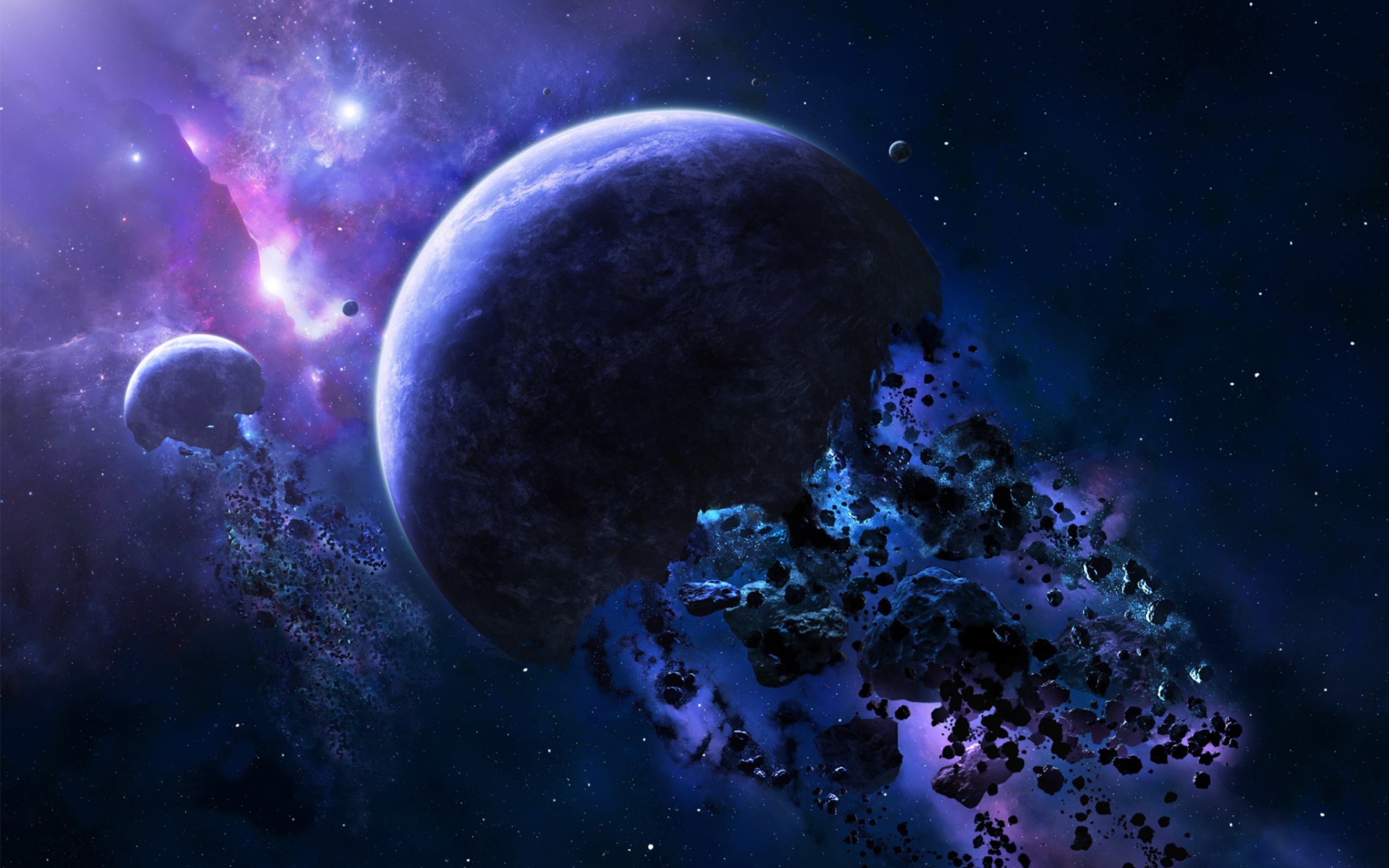 Space Asteroids screenshot #1 2560x1600