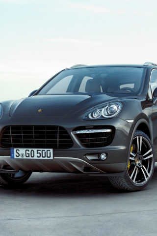 Porsche Cayenne Turbo wallpaper 320x480