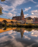 Regensburg wallpaper 128x160