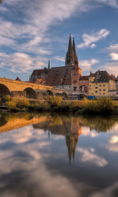 Das Regensburg Wallpaper 240x400