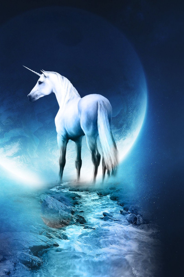 Das Last Unicorn Wallpaper 640x960