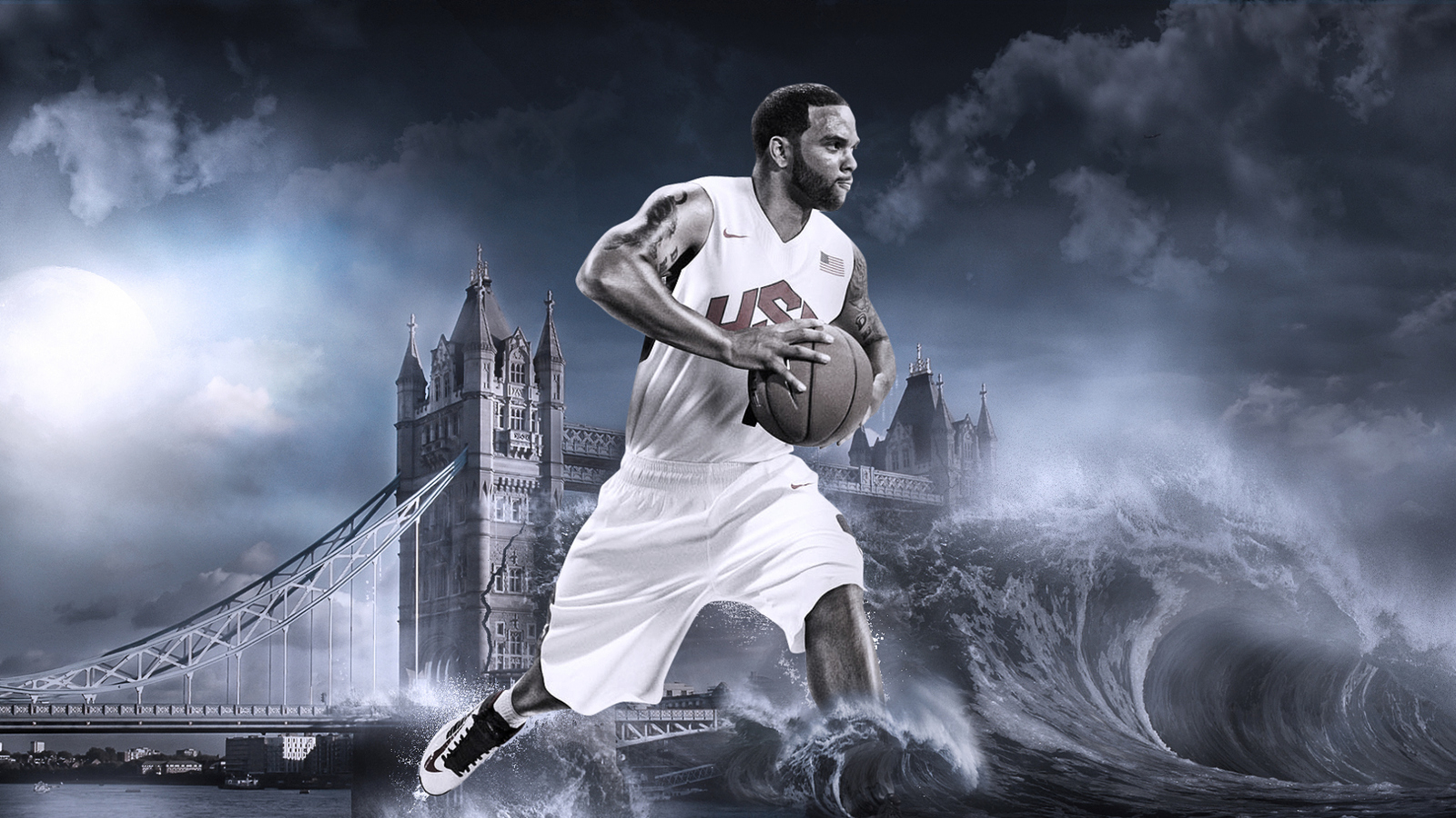 Deron Williams, Basketball, Olympics, London wallpaper 1600x900