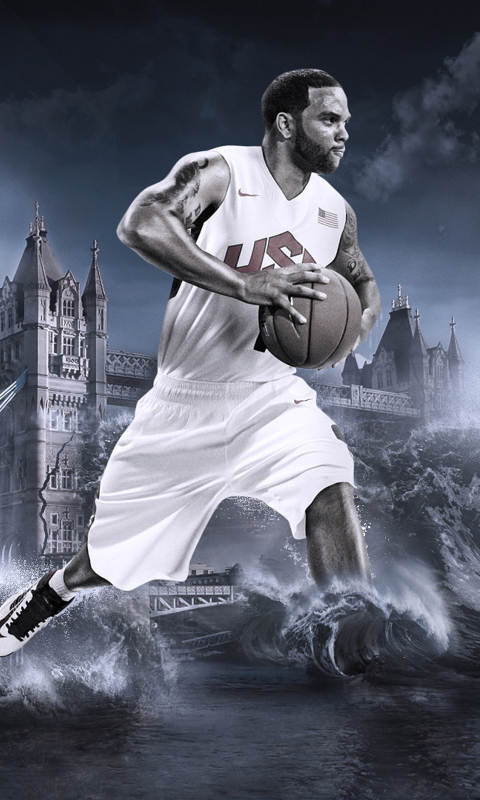 Deron Williams, Basketball, Olympics, London screenshot #1 480x800