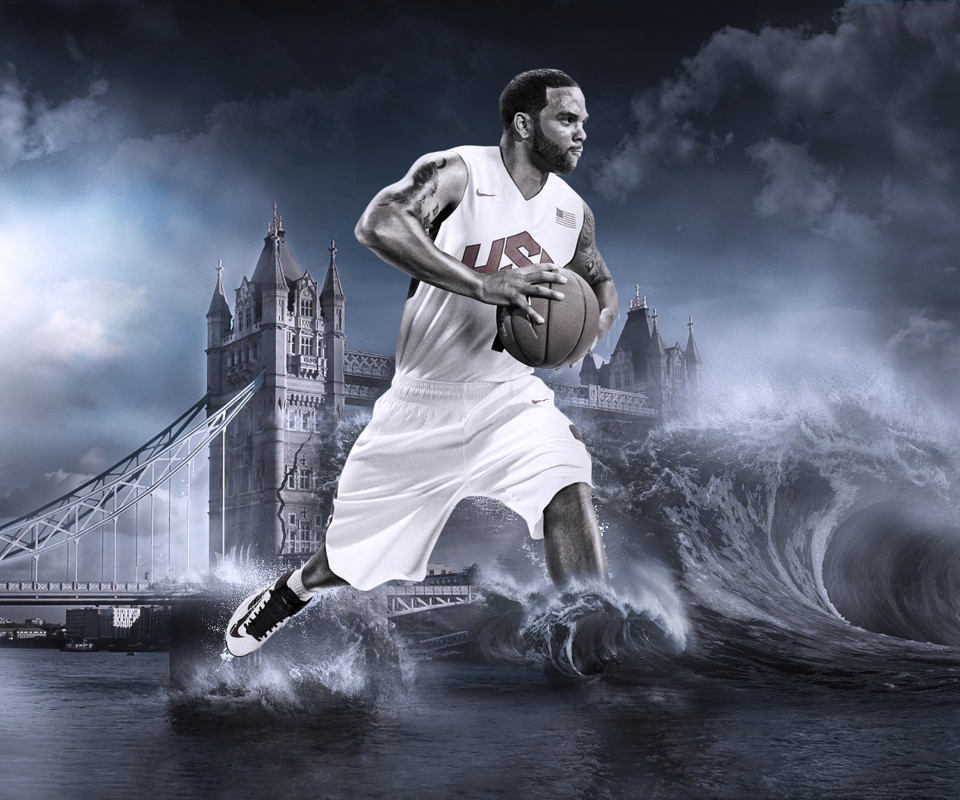Deron Williams, Basketball, Olympics, London wallpaper 960x800