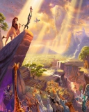 Das The Lion King Wallpaper 128x160