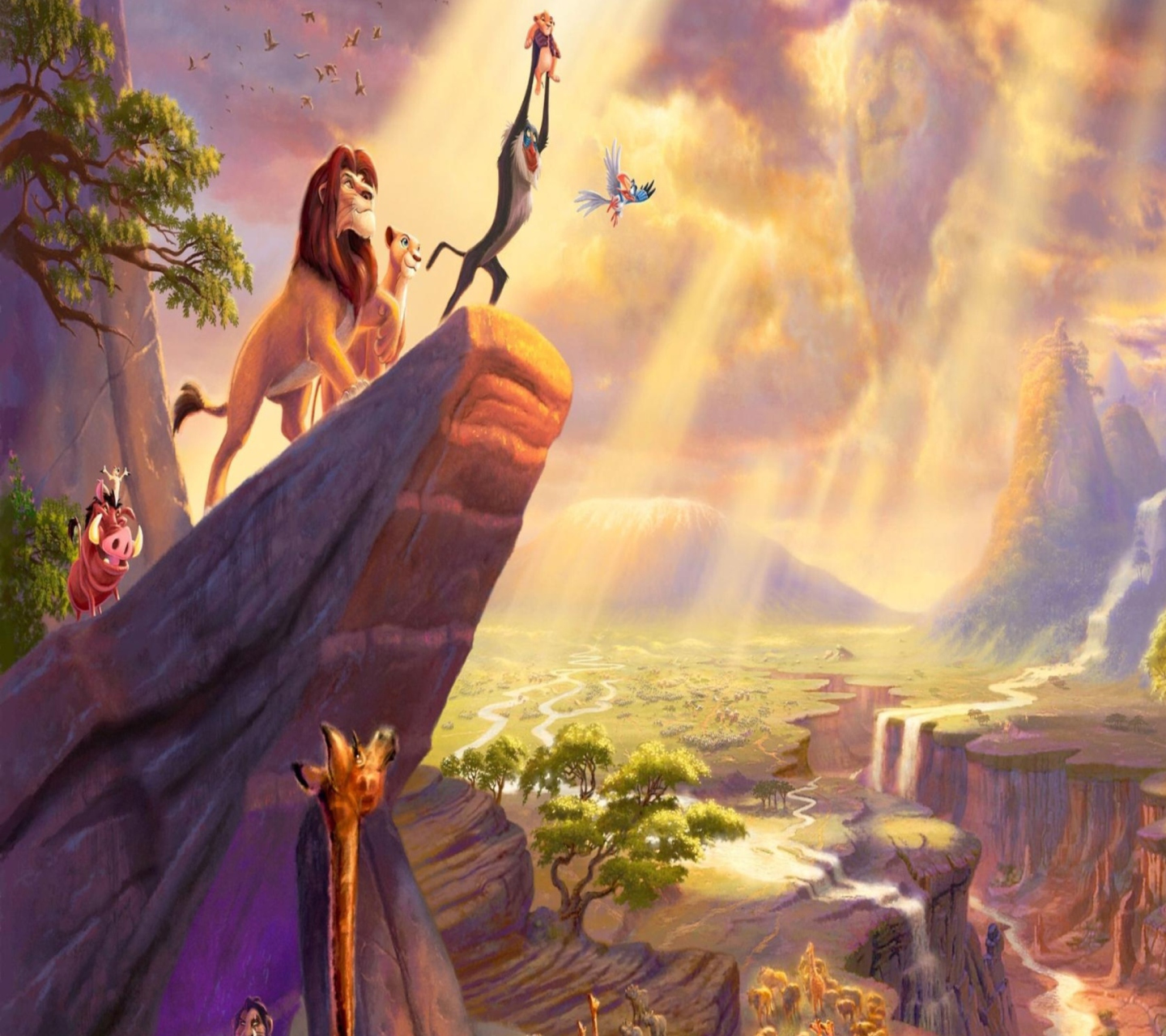 Fondo de pantalla The Lion King 1440x1280