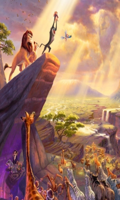 The Lion King wallpaper 240x400