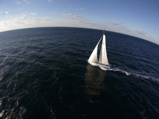 Screenshot №1 pro téma Sailing Around The World 320x240