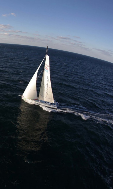 Sailing Around The World wallpaper 480x800