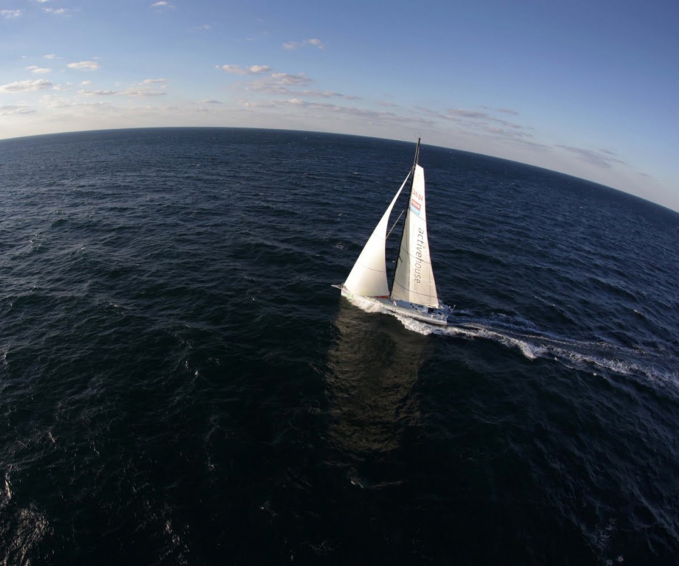 Das Sailing Around The World Wallpaper 960x800