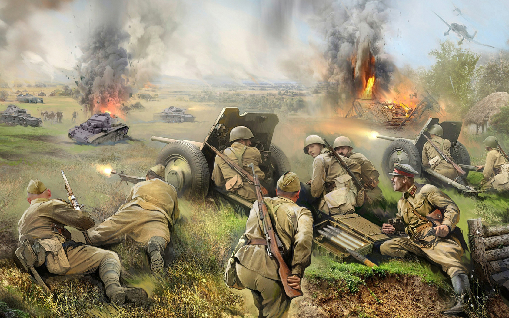 Fondo de pantalla World War II Barbarossa 1941 1680x1050