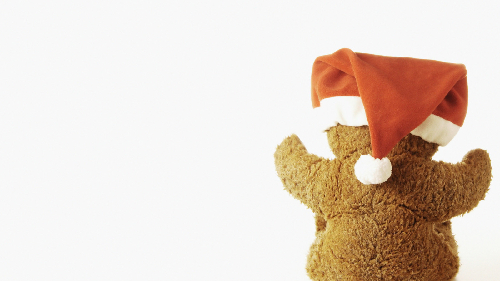 Santa's Teddy Bear wallpaper 1600x900