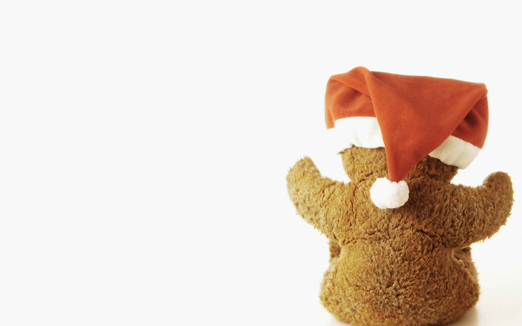 Santa's Teddy Bear wallpaper 1680x1050