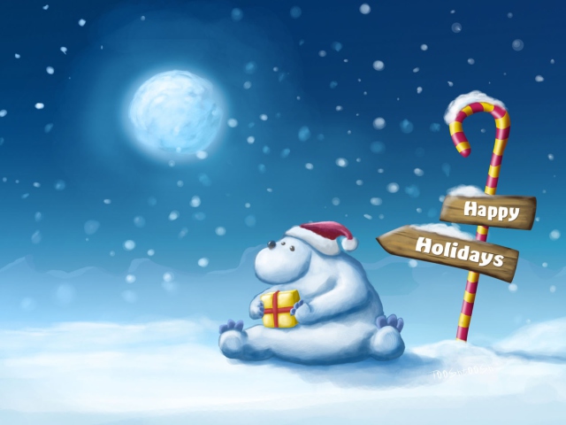 Sfondi Christmas At Polar 640x480