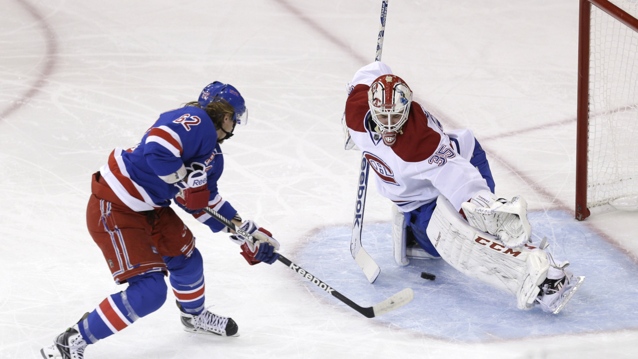 Fondo de pantalla Montreal Canadiens Goalkeeper 1280x720