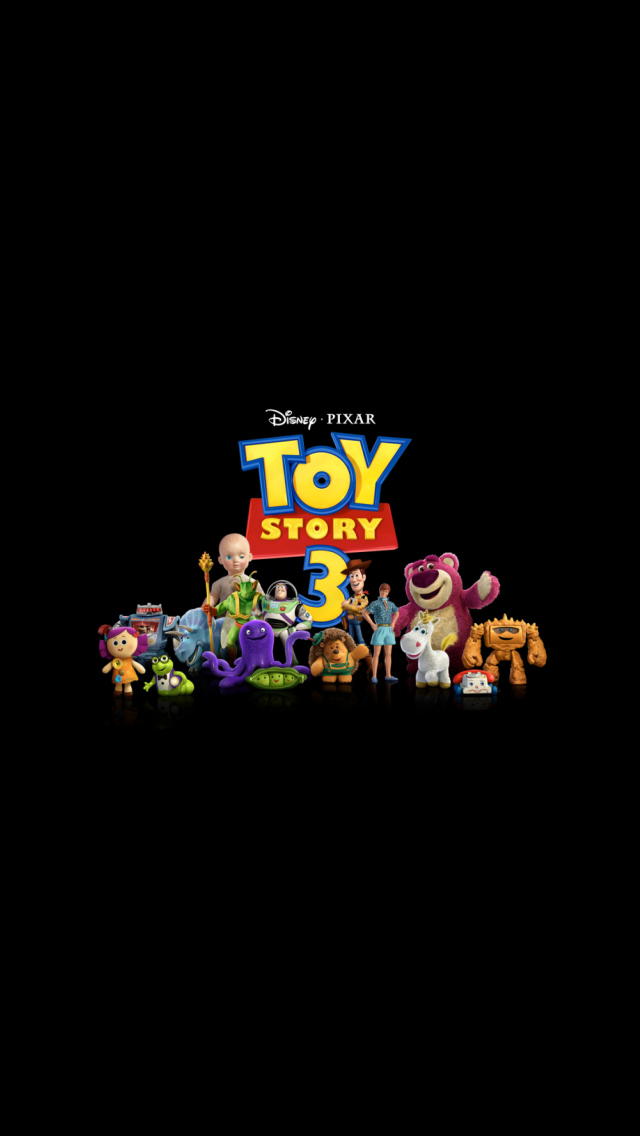Das Toy Story 3 Wallpaper 640x1136