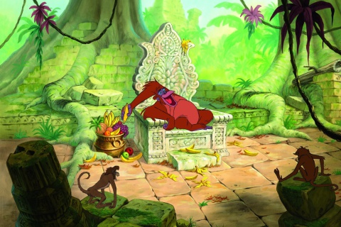 Screenshot №1 pro téma The Jungle Book 480x320