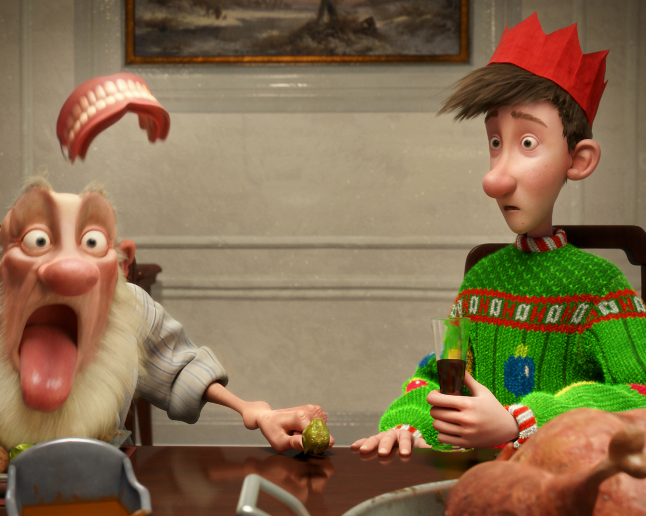 Arthur Christmas wallpaper 1280x1024