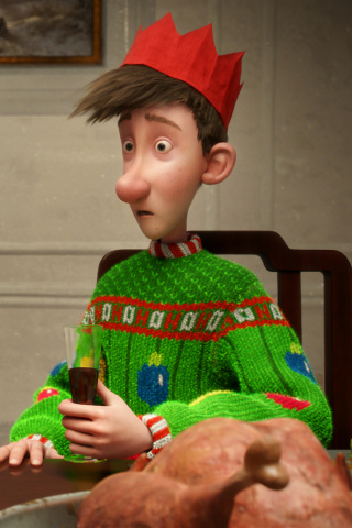 Arthur Christmas wallpaper 320x480