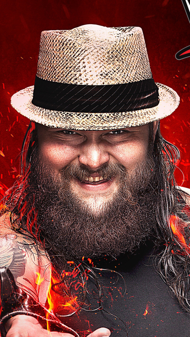 Das WWE 2K15 Bray Wyatt Wallpaper 640x1136