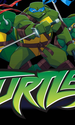 Das Turtles Forever Wallpaper 240x400