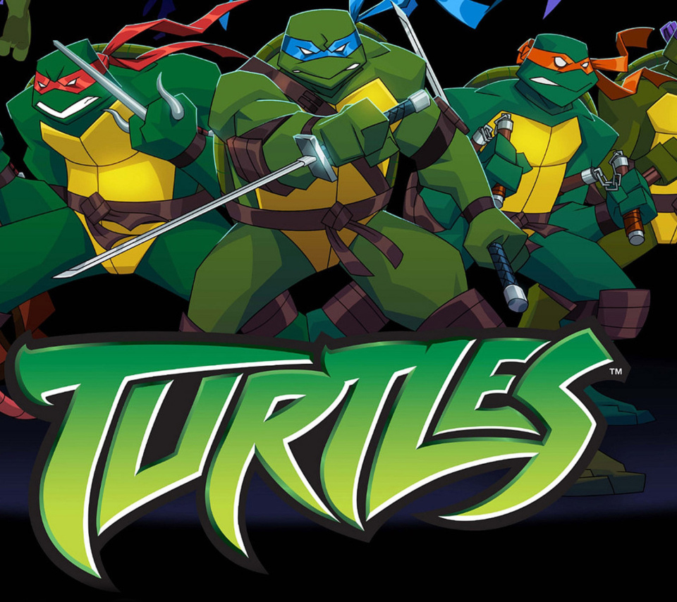 Das Turtles Forever Wallpaper 960x854